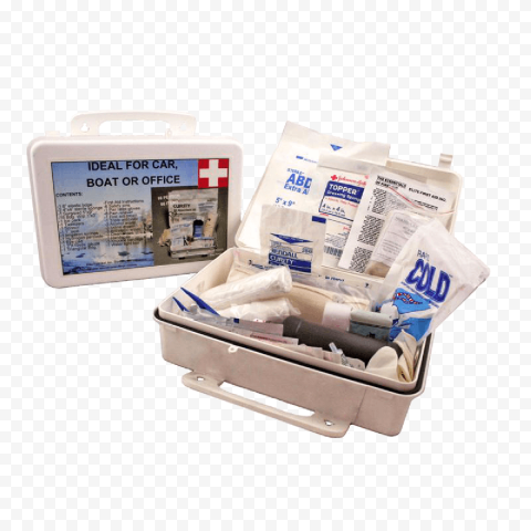 Car And Boat First Aid Kit Box Medicine Supplies