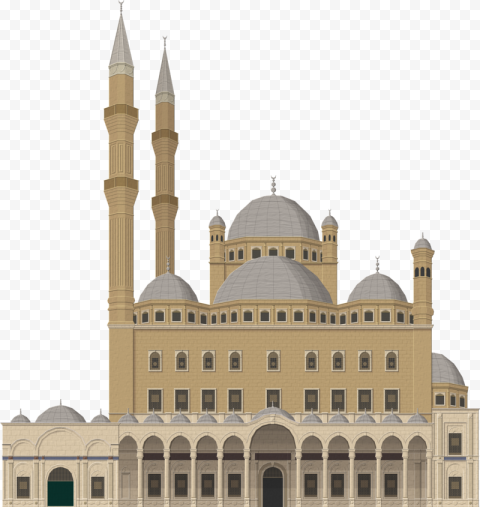 Arabic Vector Illustration Turkish Mosque Icon