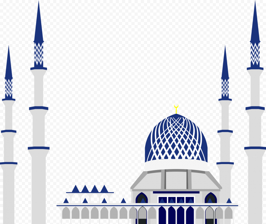Islamic Vector Masjid Icon Mosque Illustration