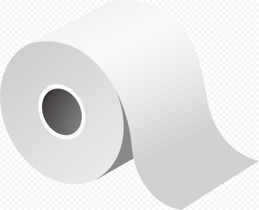 Toilet Wc Bathroom Napkin Paper Roll Illustration