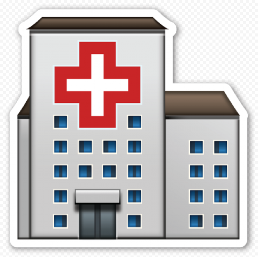 Stickers Of Hospital Clinic Illustration Icon