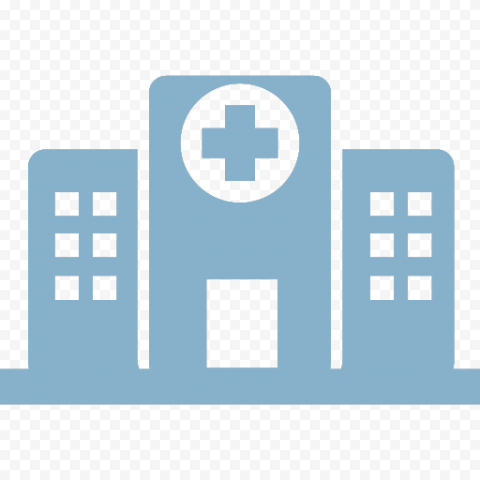 Vector Icon Of Hospital Clinic Health Care