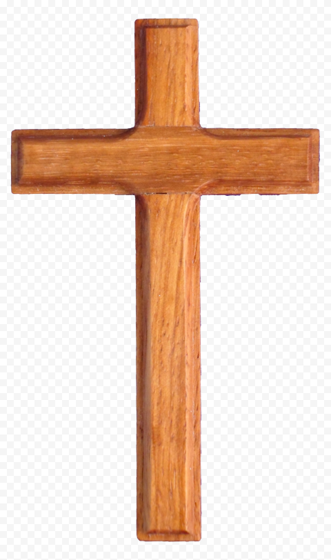 Simple Wooden Crucifix Christian Symbol Cross