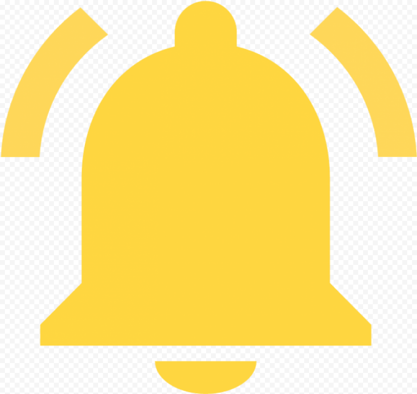 Yellow Bell Icon
