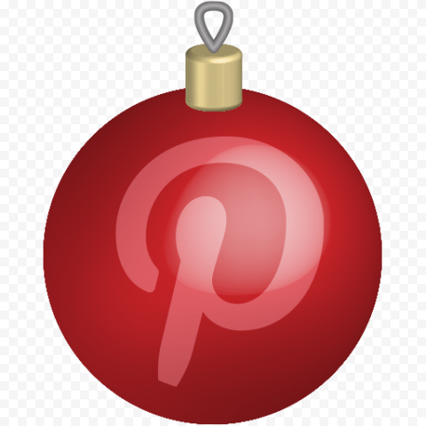 Red Christmas Ornament Pinterest White Symbol