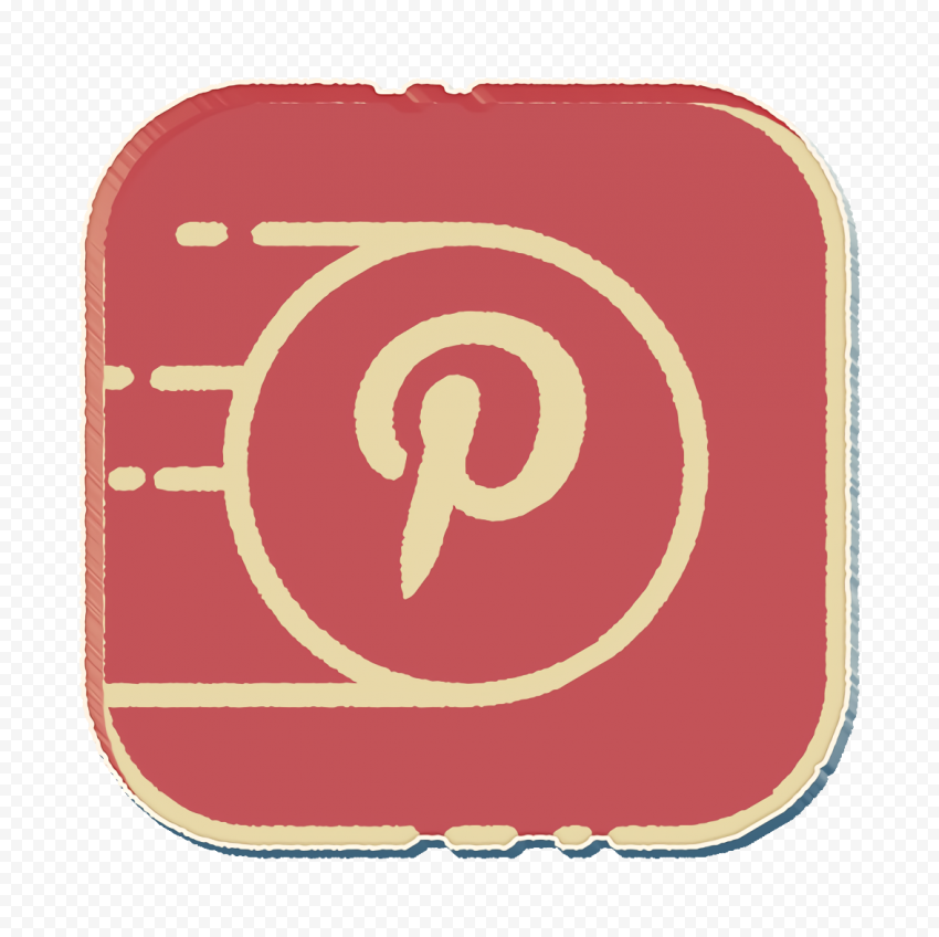 Social Media Pinterest Clipart Logo Icon