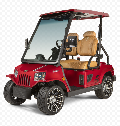 Red Luxury Tomberlin Golf Buggy Cart