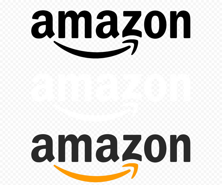 Black & White & Original Amazon Logo