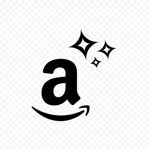 Black A Letter Symbol Amazon Store Logo Icon
