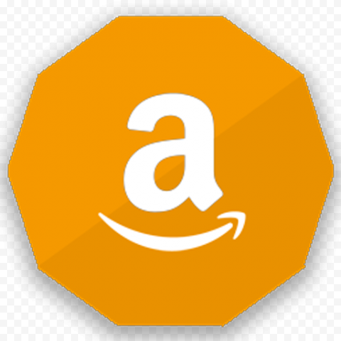 Orange Amazon A Icon