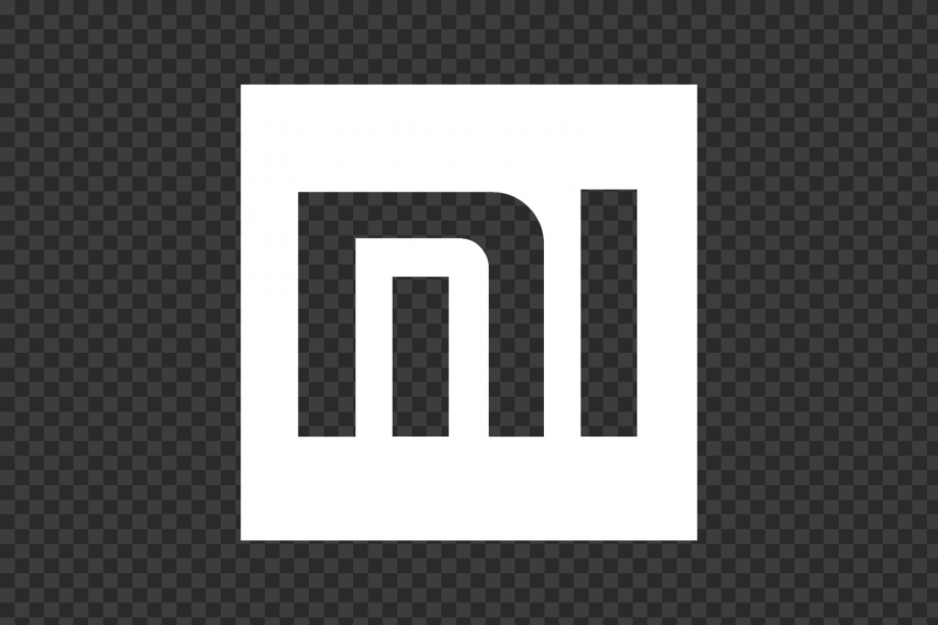 White Square Mi Xiaomi Xiomi Official Symbol Logo