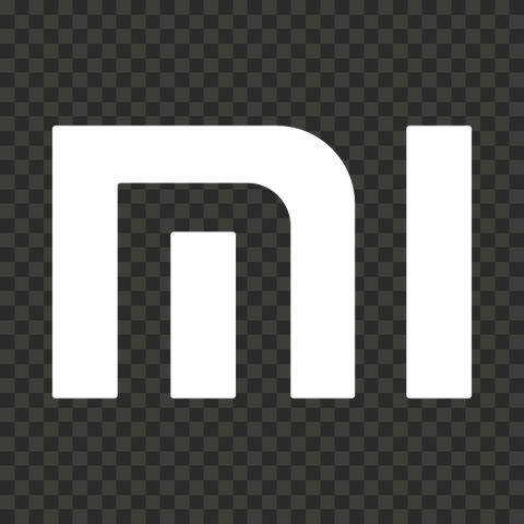 White Mi Xiaomi Icon Logo