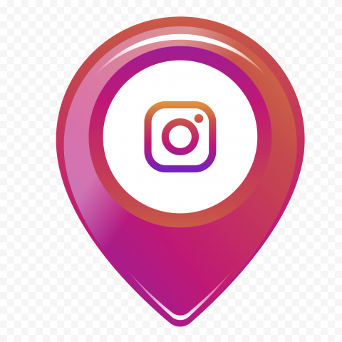 Instagram In Location Style Icon