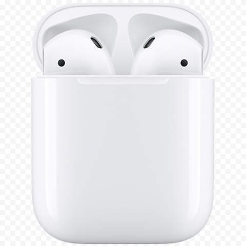 Opened Case Apple Airpods Headset Wireless Bluetooth