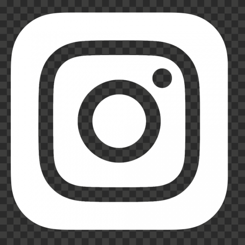 White IG Instagram Insta Logo