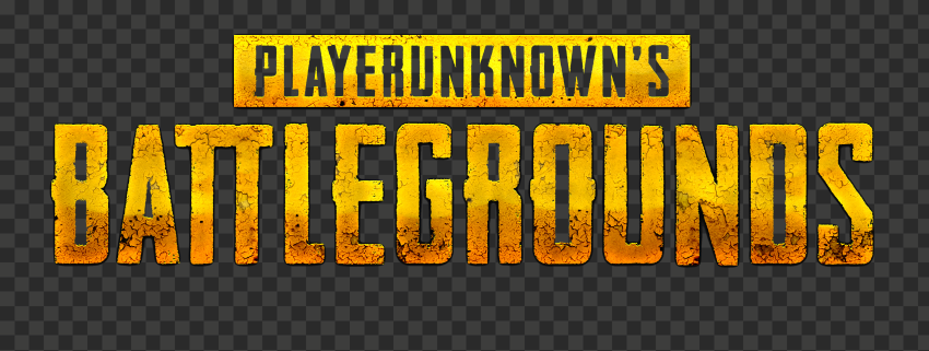 HD Player Unknown Battlegrounds Gold Logo