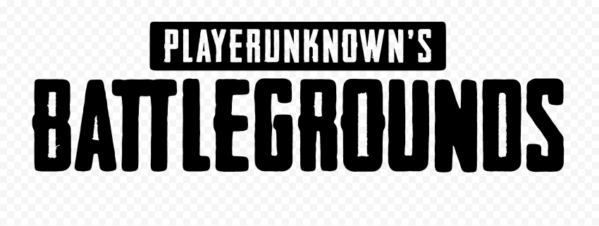 HD Player Unknown Battlegrounds Black Logo