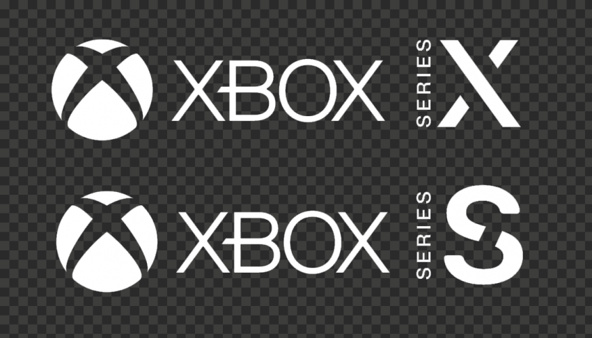 White Xbox Series S & Series X Logos