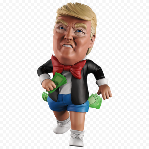 Donald Trump Angry Face Toy Cartoon
