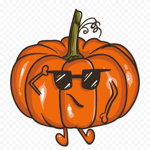 Cartoon Pumpkin Jack O Lantern Sunglasses