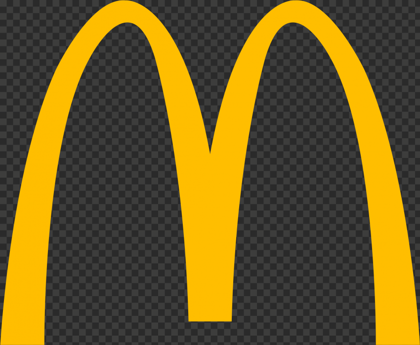 HD Yellow McDonald McDonalds M Logo Symbol PNG Image