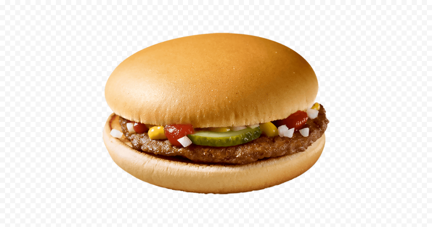 HD Mcdonalds Cheeseburger Beef Cheese Burger PNG Image