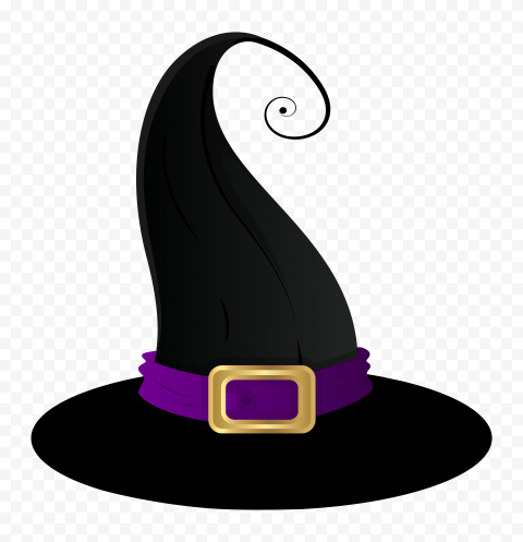 HD Witch Hat Halloween Illustration Cartoon Clipart PNG