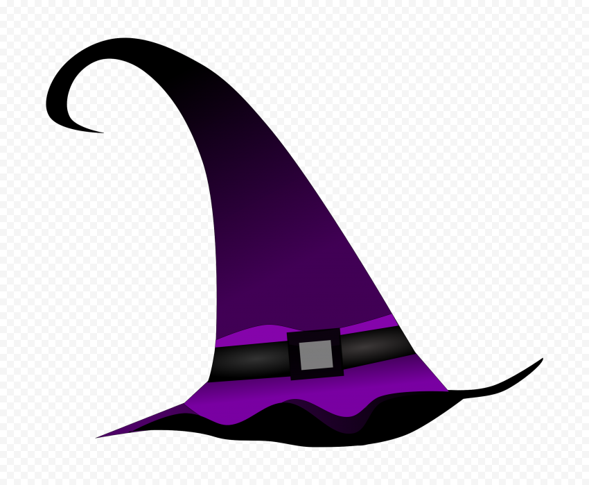 HD Witch Hat Illustration Vector Cartoon Clipart Halloween PNG