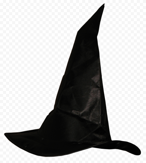 HD Real Black Witch Hat Halloween PNG