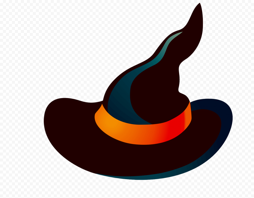 HD Halloween Witch Hat Clipart Cartoon PNG
