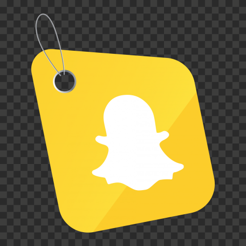 HD Snapchat Golden Gold App Code Logo Icon PNG Image | Citypng