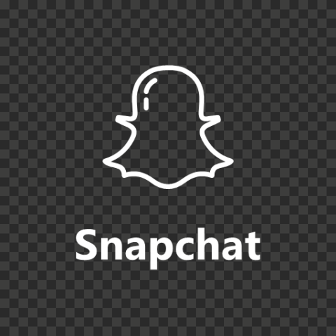 Snapchat White Logo Icon UI Svg PNG Image