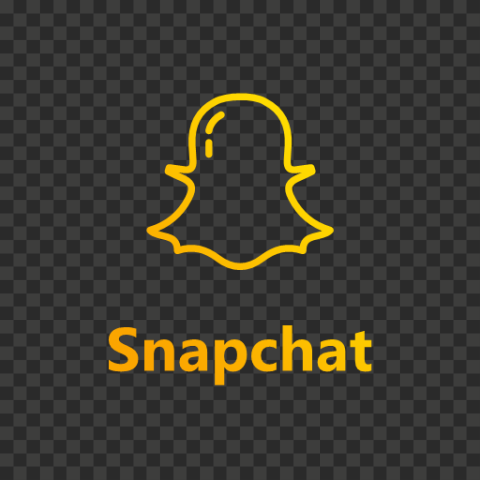 Snapchat Yellow Gradient Logo Icon UI SVG PNG Image