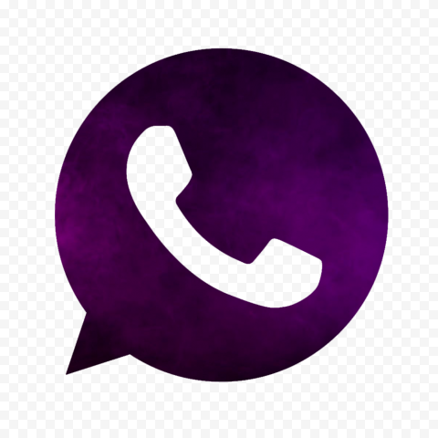 HD Smoke Purple Outline Wa Whatsapp App Logo Icon PNG