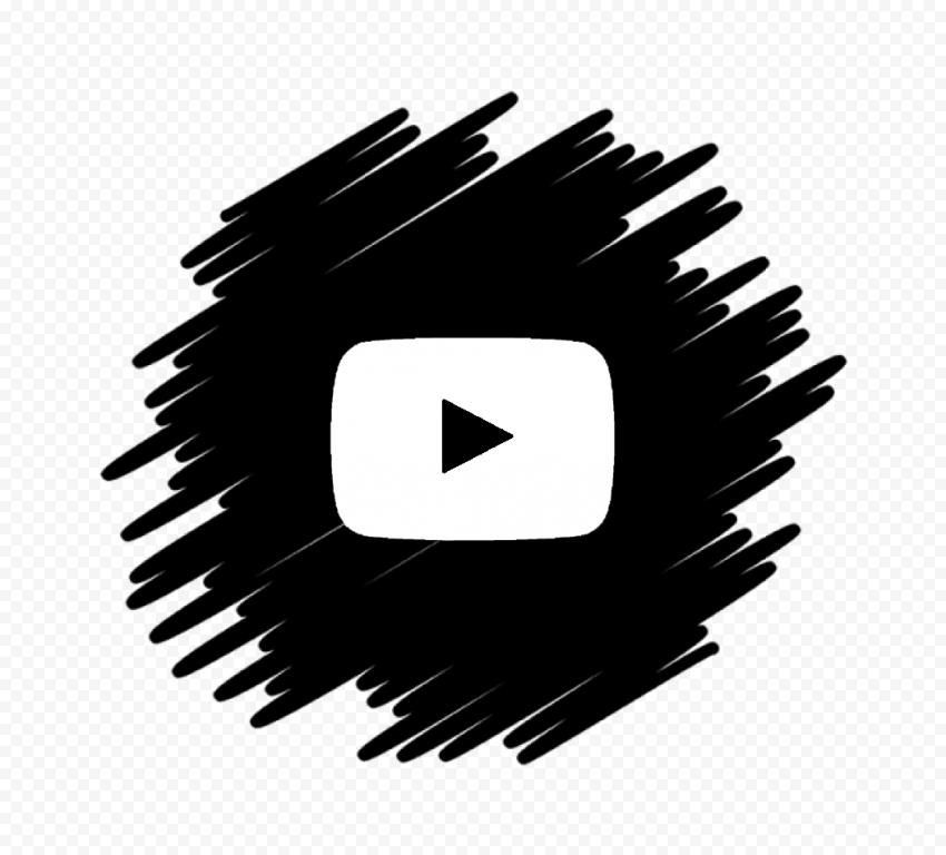 Hd Aesthetic Youtube Yt Black White Logo Symbol Sign Icon Png Citypng