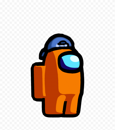 Among us orange hat Clearance