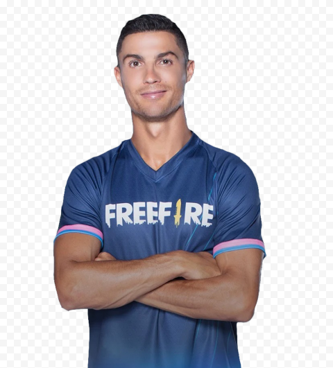 HD Cristiano Ronaldo Free Fire Player Character PNG