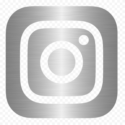 HD Silver Square Instagram Logo Icon PNG | Citypng