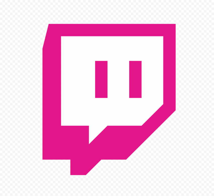 Hd Twitch Pink Icon Symbol Transparent Background Png Citypng