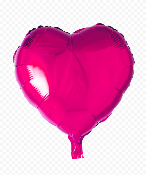 HD Pink Love Heart Balloon Valentine Day PNG