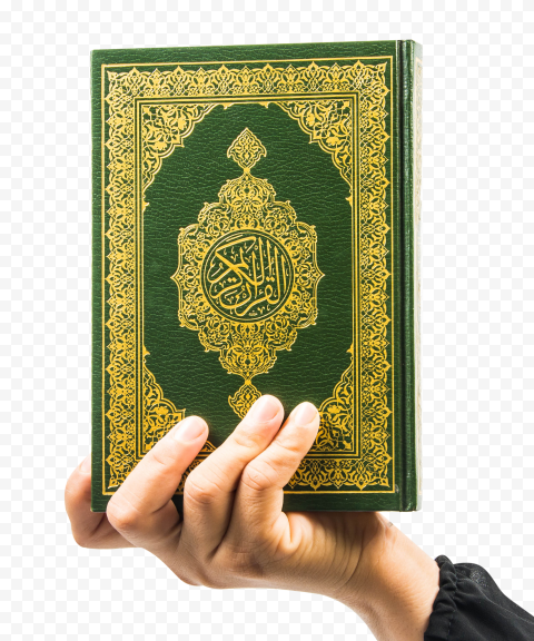 HD Muslim Hold Mushaf قرآن Quran Holy Koran PNG