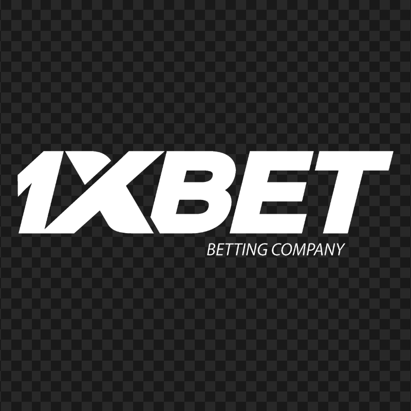 1XBET White Logo FREE PNG