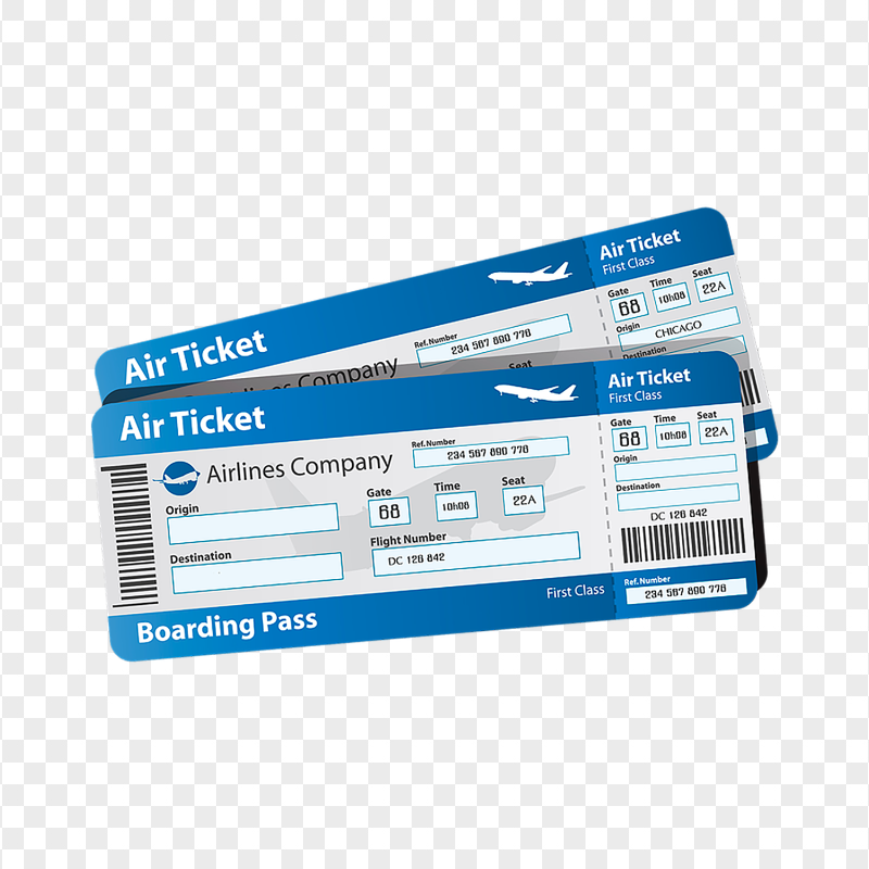 Air Ticket Boarding Pass Vector Icon HD PNG