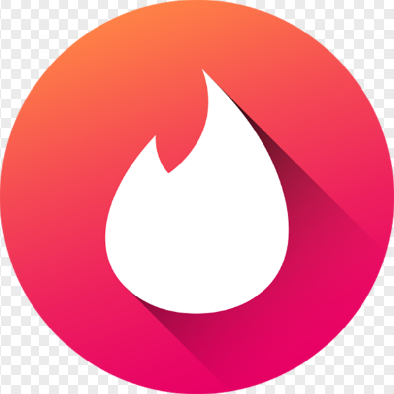 Android Round Tinder Logo