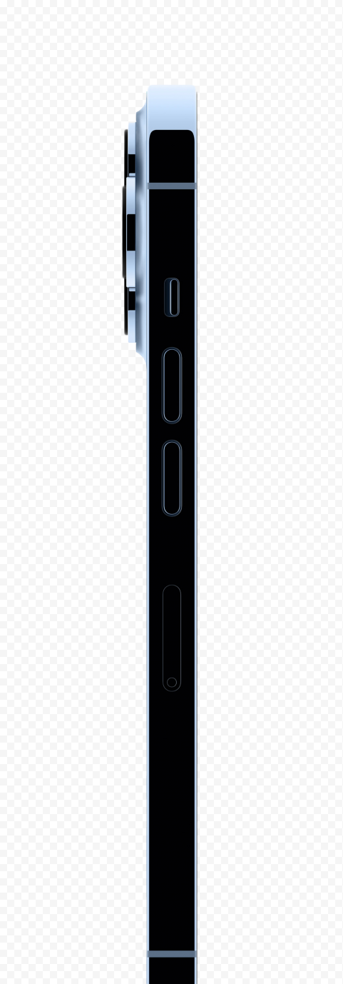 Apple iPhone 13 Pro Side View PNG