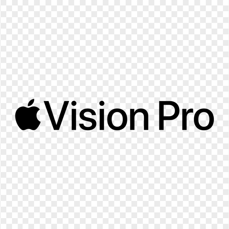 Apple Vision Pro Logo HD PNG
