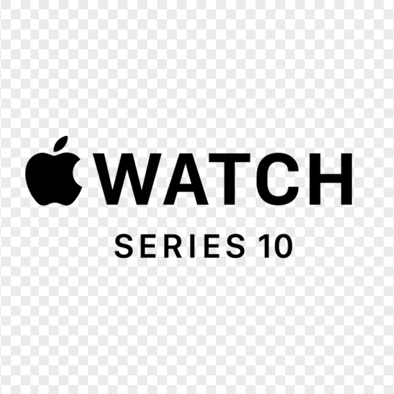Apple Watch Series 10 Black Logo