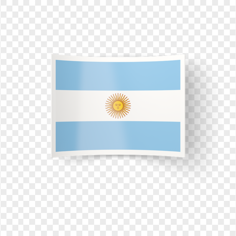 Argentina Flag Icon Download PNG