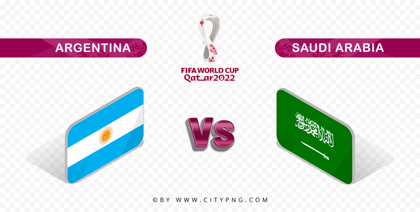 Argentina vs Saudi Arabia World Cup 2022 HD PNG
