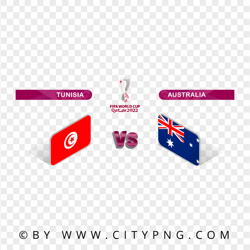 Australia Vs Tunisia Fifa World Cup 2022 HD PNG